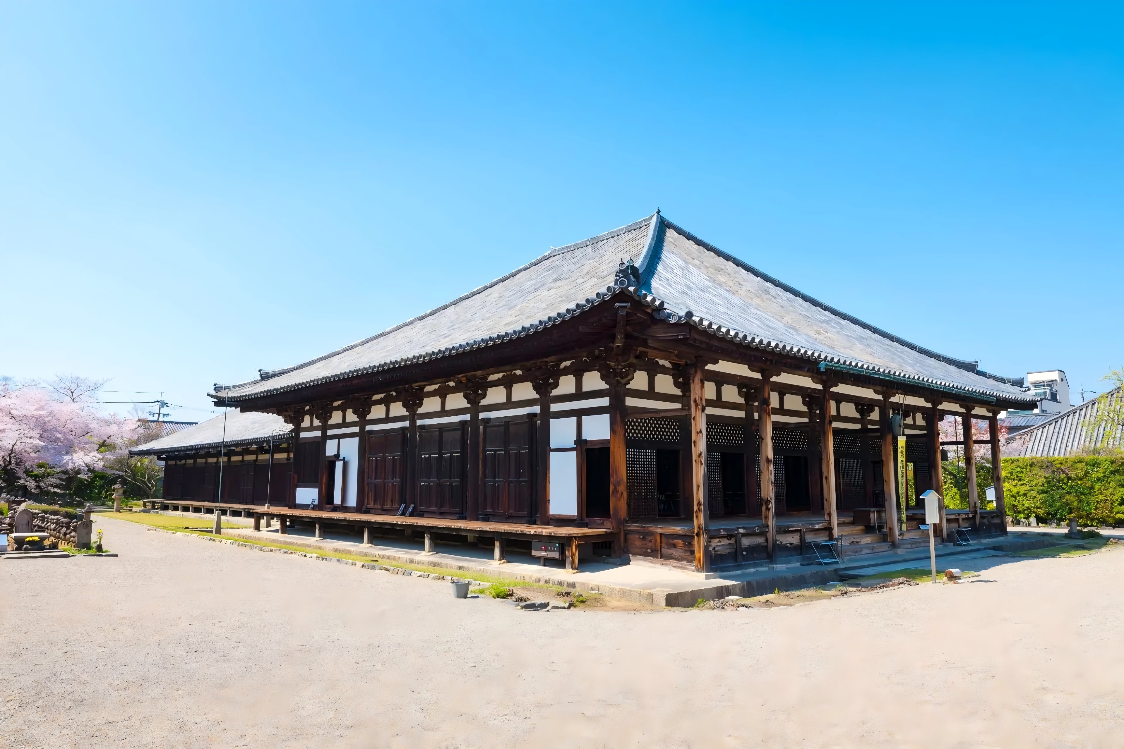 奈良 元興寺
世界遺産・国宝禅堂貸切参拝・非公開禅室坐禅体験