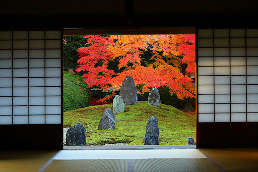 京都 東福寺塔頭 光明院
非公開エリア貸切・プライベート書道坐禅体験
