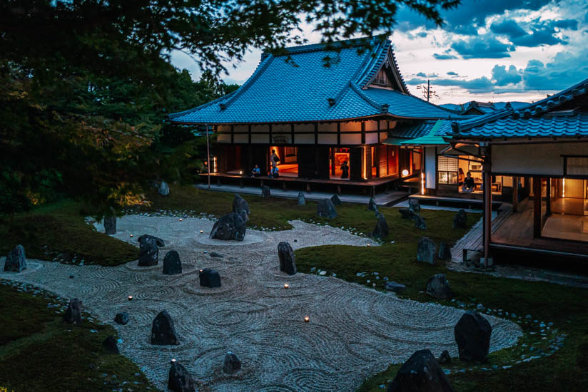 京都 東福寺塔頭 光明院
閉門後完全貸切・坐禅呈茶・精進料理・芸妓文化体験