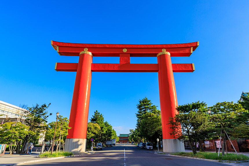 京都 平安神宮
現世祈願・特別内拝体験