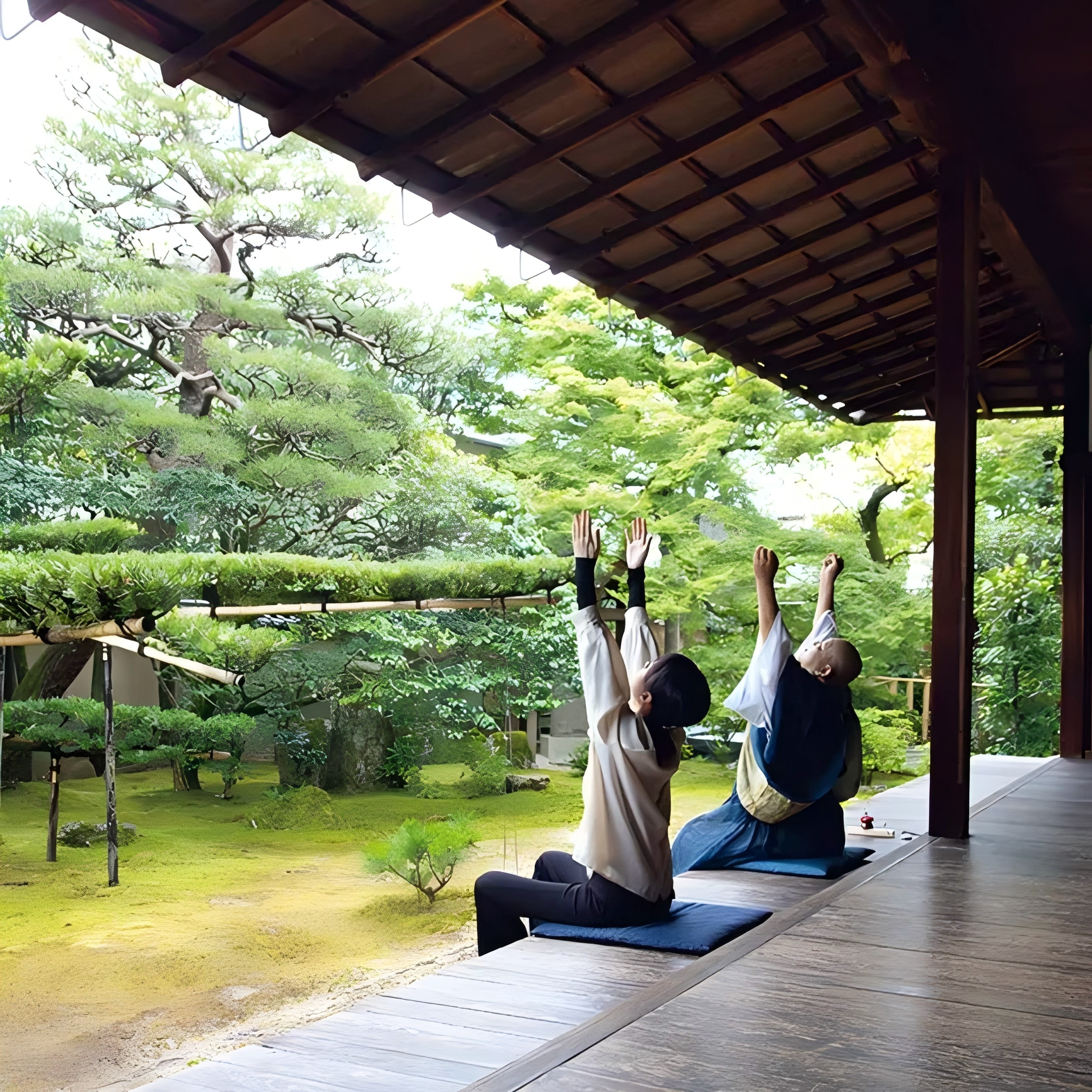 京都 大徳寺 大慈院
坐禅 · 斋食体验-3