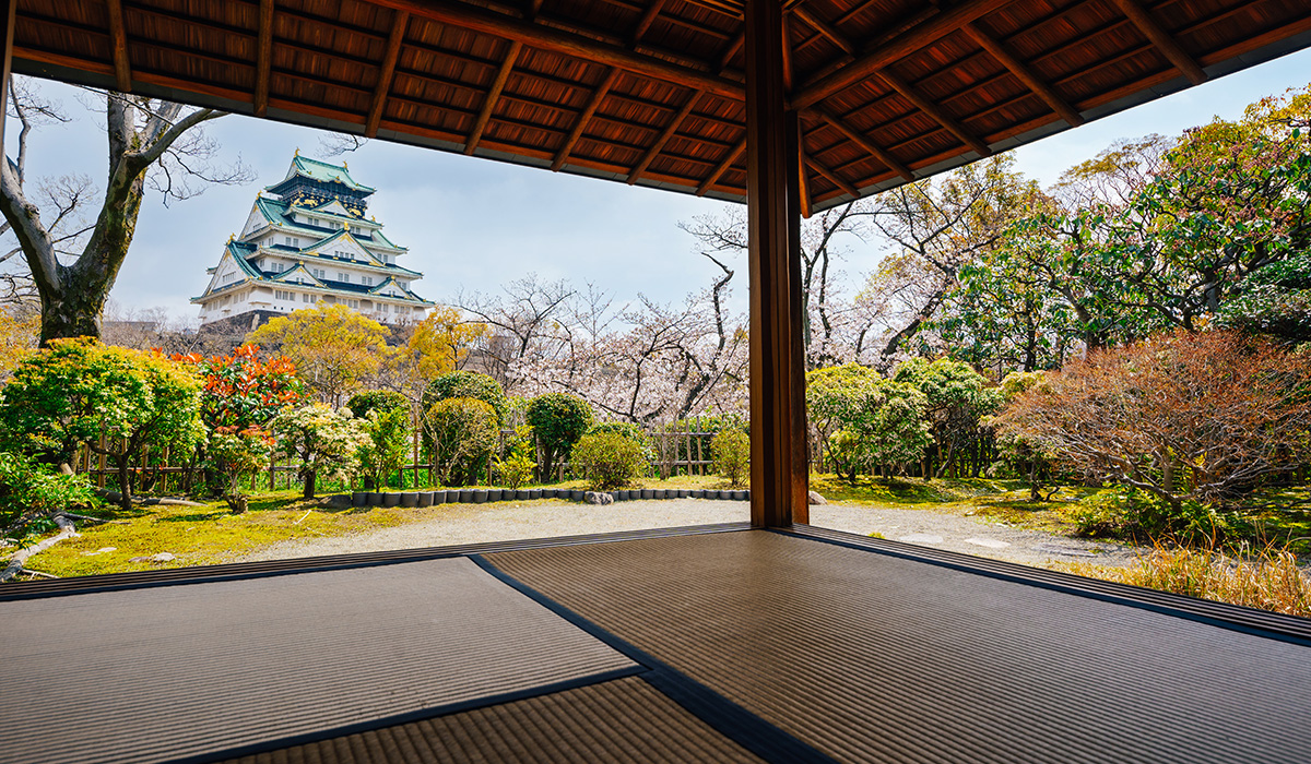 大阪 大阪城西之丸庭园
茶室完全包场·里千家流呈茶体验-2