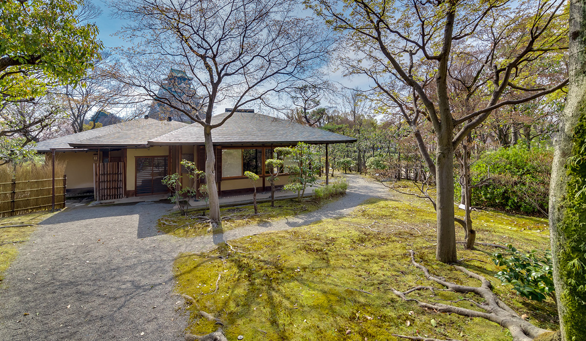 大阪 大阪城西之丸庭园
茶室完全包场·里千家流呈茶体验-4