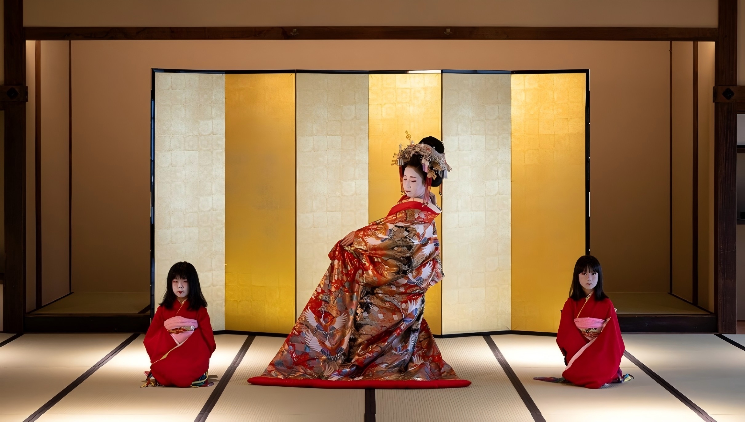 京都 西阵町屋
太夫道中·同席特别会食体验-1